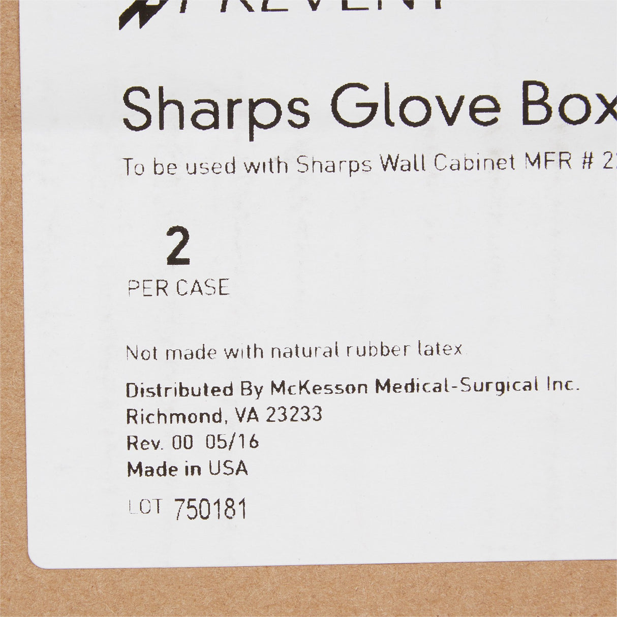 Glove Box Holder McKesson Prevent® Vertical Mounted 1-Box Capacity Putty 3-7/8 X 6-1/2 X 11 Inch Plastic - BeHope