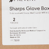 Glove Box Holder McKesson Prevent® Vertical Mounted 1-Box Capacity Putty 3-7/8 X 6-1/2 X 11 Inch Plastic - BeHope