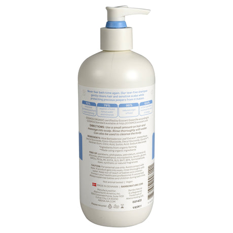 Baby Shampoo Bambo® Nature Tear Clear 16.9 oz. Pump Bottle Unscented - BeHope