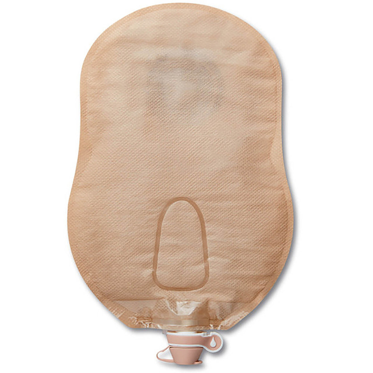 Urostomy Pouch Premier™ One-Piece System 9 Inch Length Convex, Trim to Fit Up to 1-1/2 Inch Stoma Drainable - BeHope