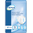 Unisex Adult Incontinence Brief TENA® Stretch™ Plus 2X-Large Disposable Moderate Absorbency - BeHope
