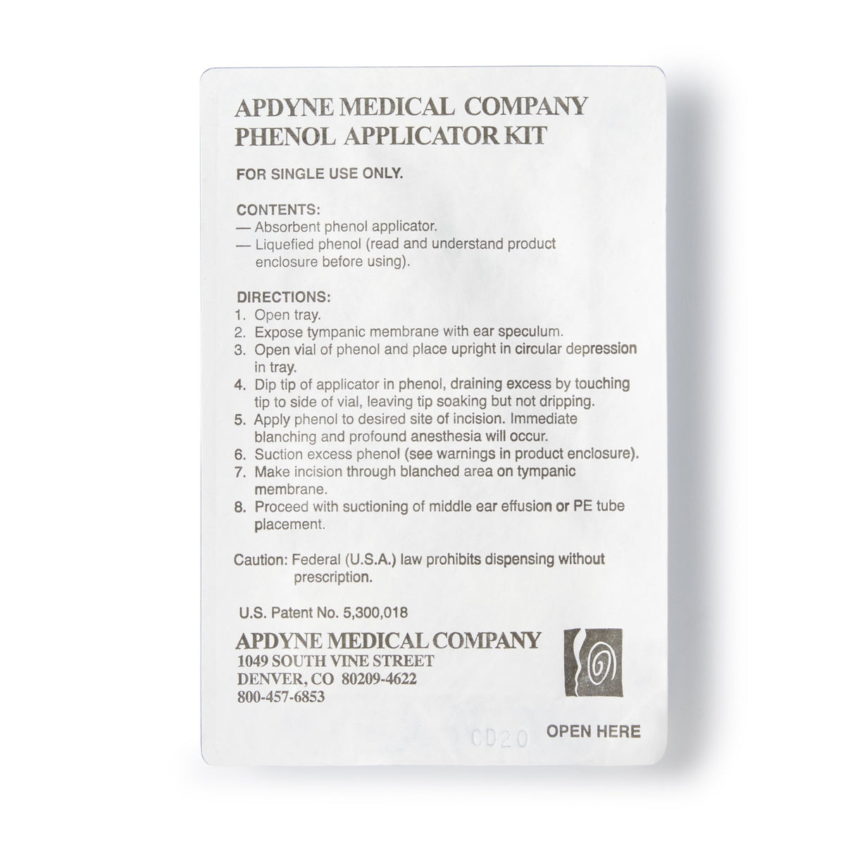 Apdyne Phenol Liquid 89% Liquid 6 Swabs - BeHope