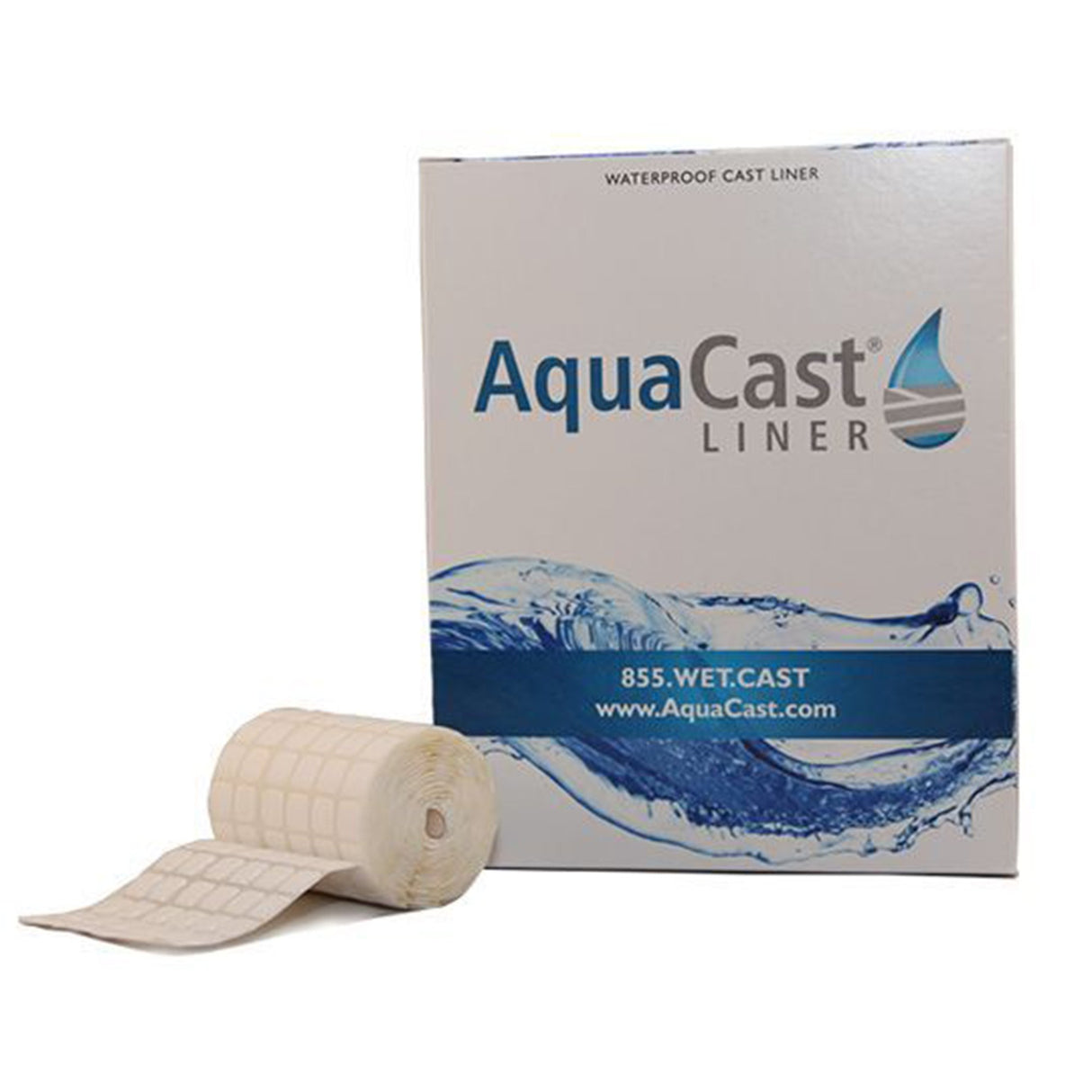 Cast Padding Adhesive / Waterproof AquaCast® 2 Inch X 1.8 Yard PTFE NonSterile - BeHope