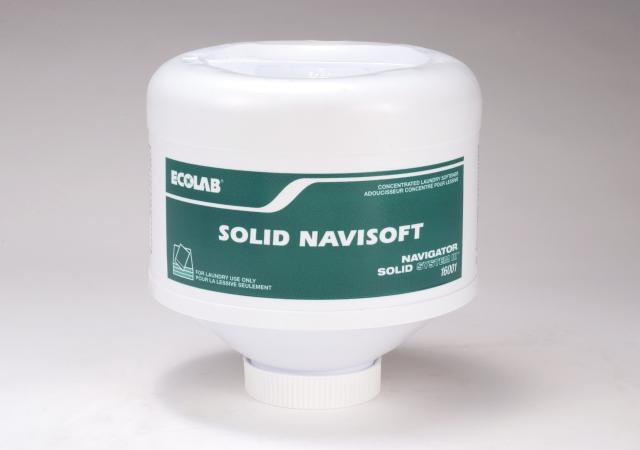 Fabric Softener / Sour Ecolab® Solid NaviSoft 6 lbs. Refill Cartridge Solid Scented - BeHope