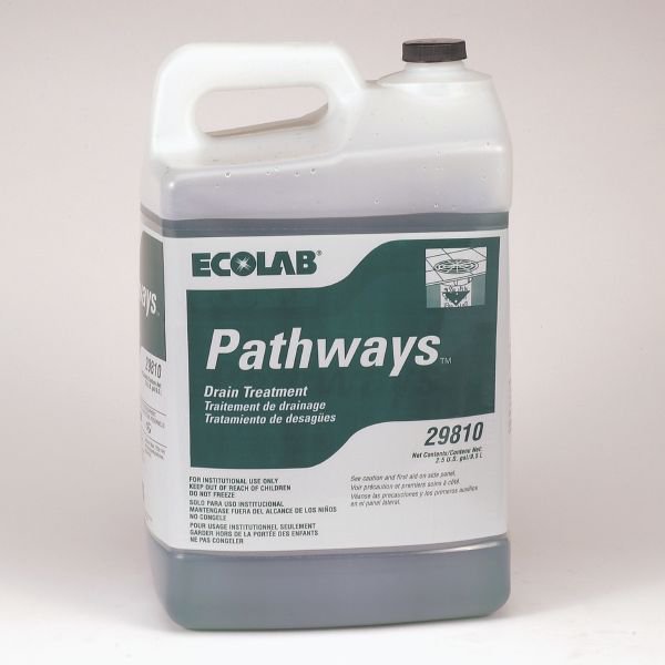 Drain Cleaner Pathways™ Pathways™ Drain Treatment Dispenser Liquid Concentrate 2.5 gal. Jug Citrus Scent NonSterile - BeHope