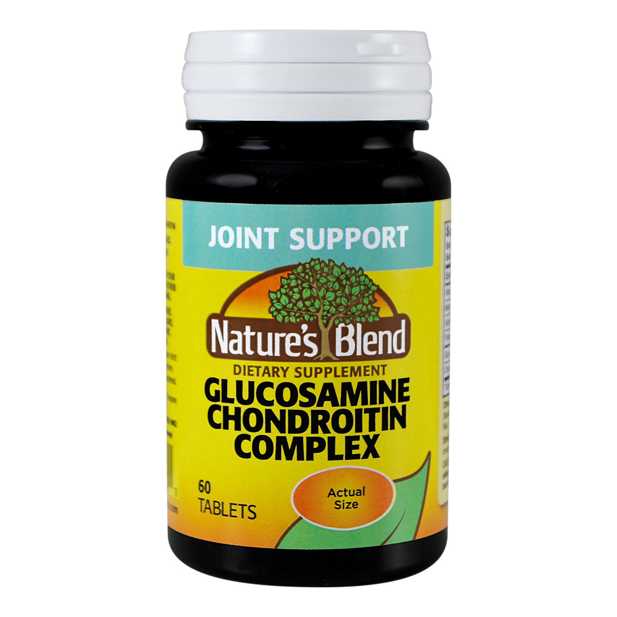 Joint Health Supplement Nature's Blend Glucosamine Sulfate / Chondroitin Sulfate 250 mg - 200 mg Strength Capsule 60 per Bottle - BeHope