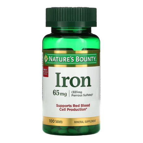 Nature's Bounty® Iron Mineral Supplement for Energy Support - BeHope