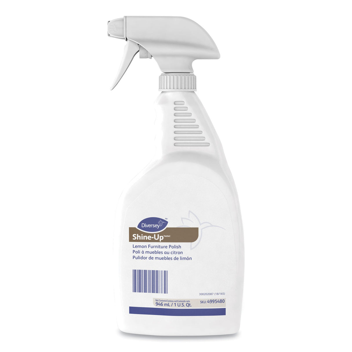 Furniture Polish Diversey™ Shine-up™ Trigger Spray for Hard-Wax Shine - BeHope