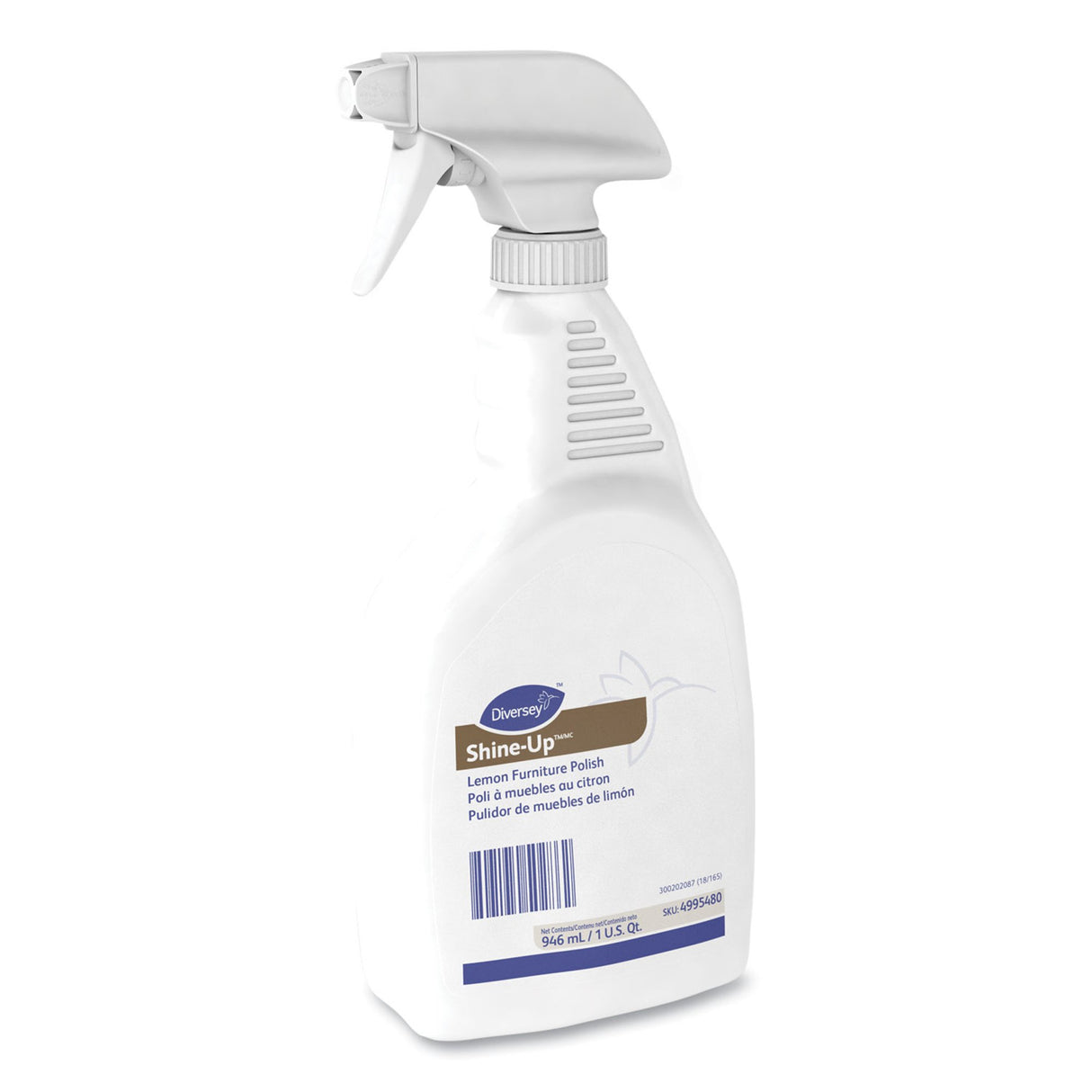 Furniture Polish Diversey™ Shine-up™ Trigger Spray for Hard-Wax Shine - BeHope