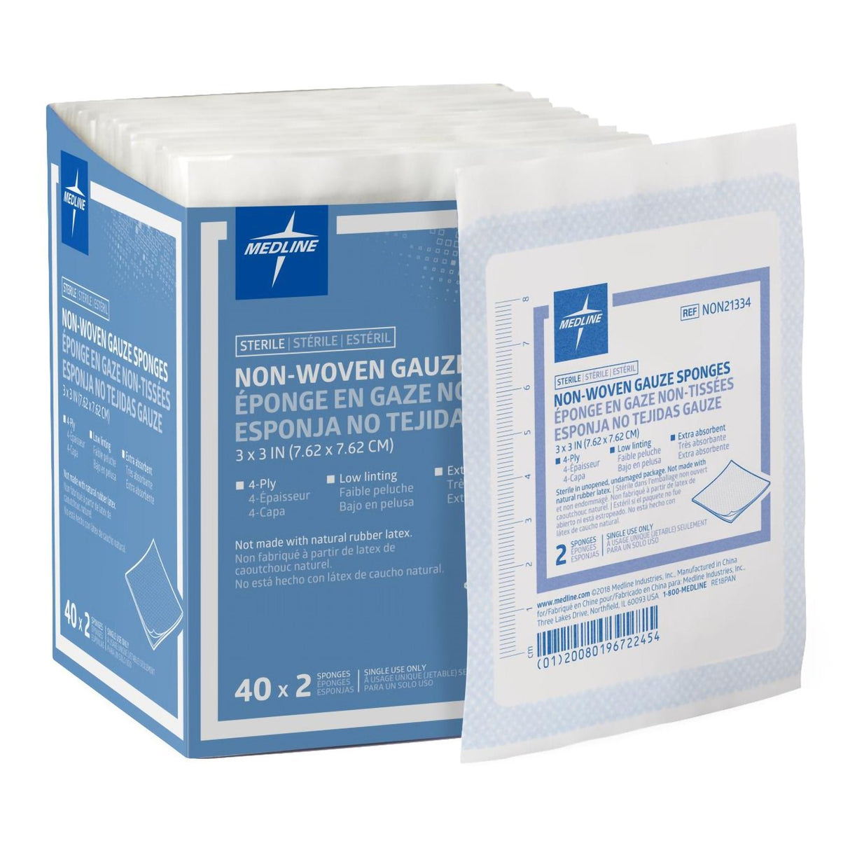 Nonwoven Sponge Avant Gauze® Sterile 2 Per Pack