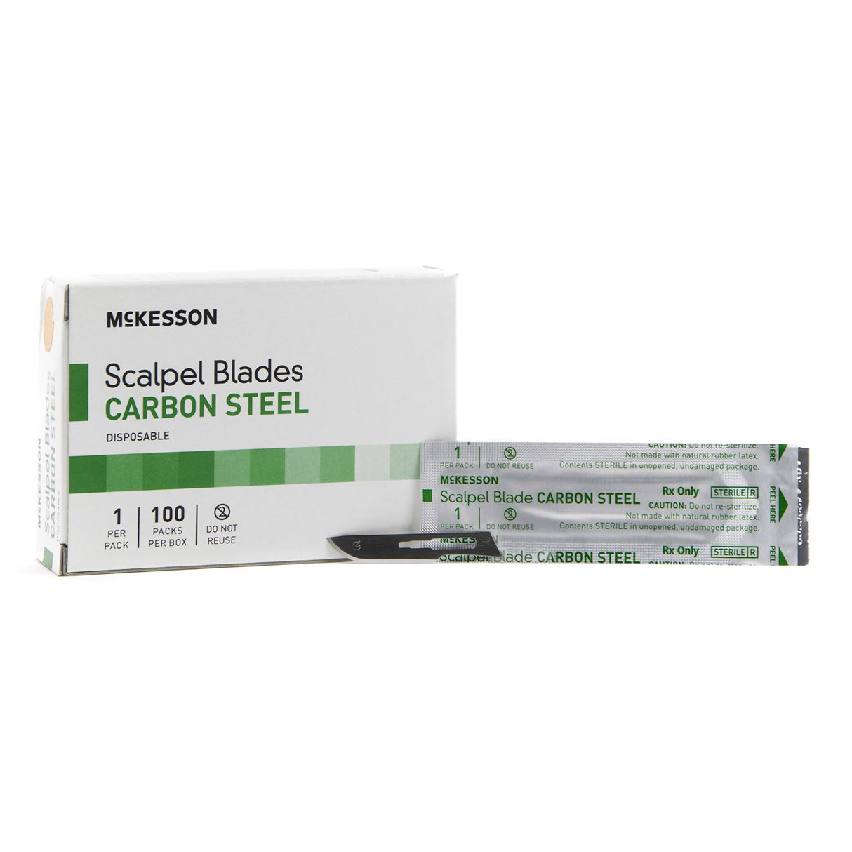 Surgical Blade McKesson Brand Carbon Steel No. 10 Sterile - BeHope