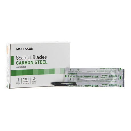 Surgical Blade McKesson Brand Carbon Steel No. 10 Sterile - BeHope