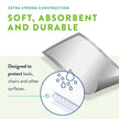 Disposable Underpad Prevail® Total Care™ 30 X 30 Inch Super Absorbent Core Heavy Absorbency - BeHope
