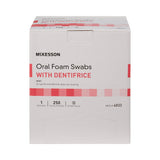 Oral Swab McKesson Dentifrice Foam Tip 1 per Pack - BeHope