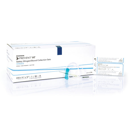 Mckesson Prevent® Safety Blood Collection Set with Needle - BeHope