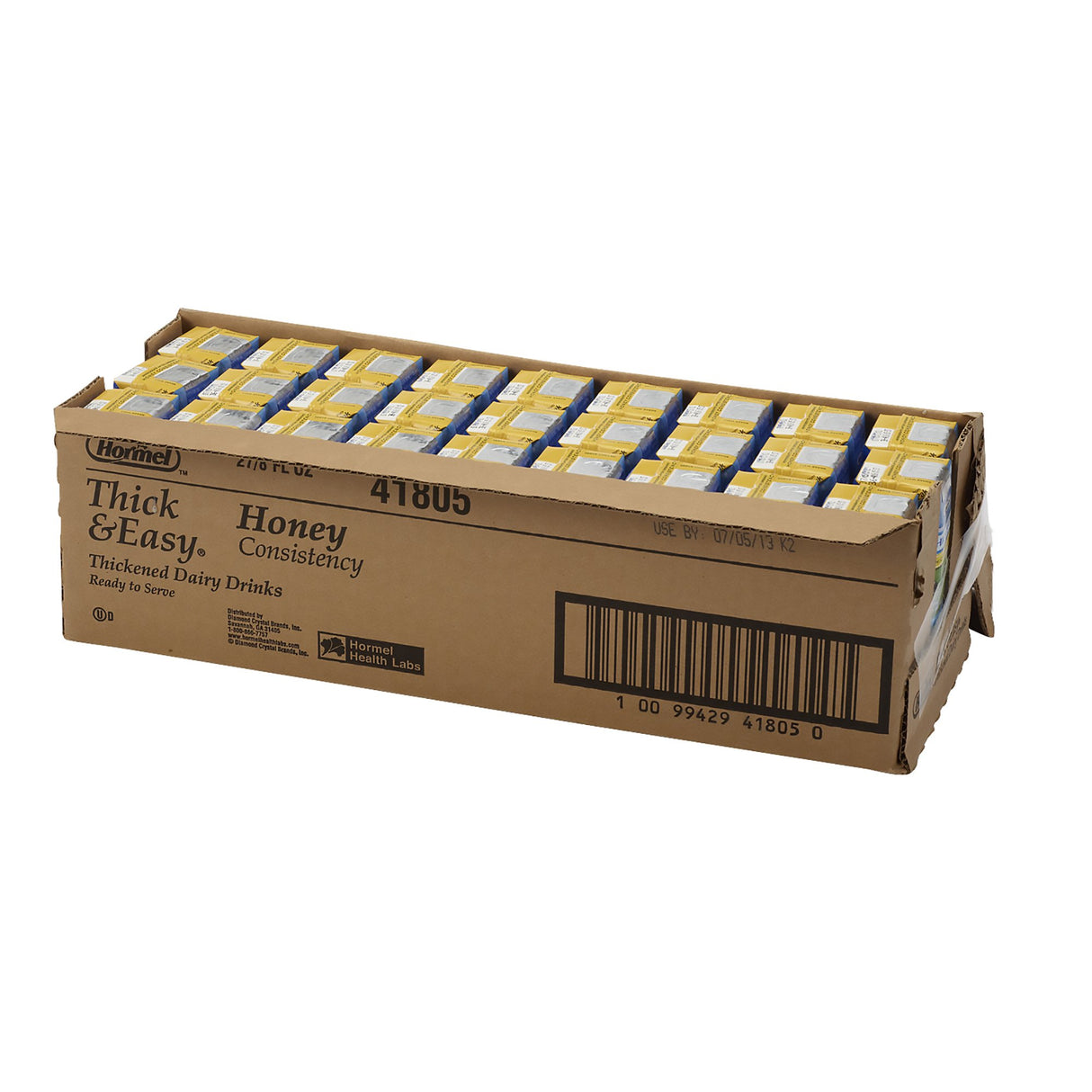 Thickened Beverage Thick & Easy® Dairy 8 oz. Carton Milk Flavor Liquid IDDSI Level 3 Moderately Thick/Liquidized - BeHope