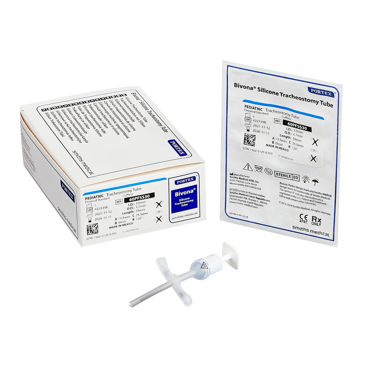 Uncuffed Tracheostomy Tube Bivona® FlexTend™ Pediatric for Enhanced Mobility - BeHope