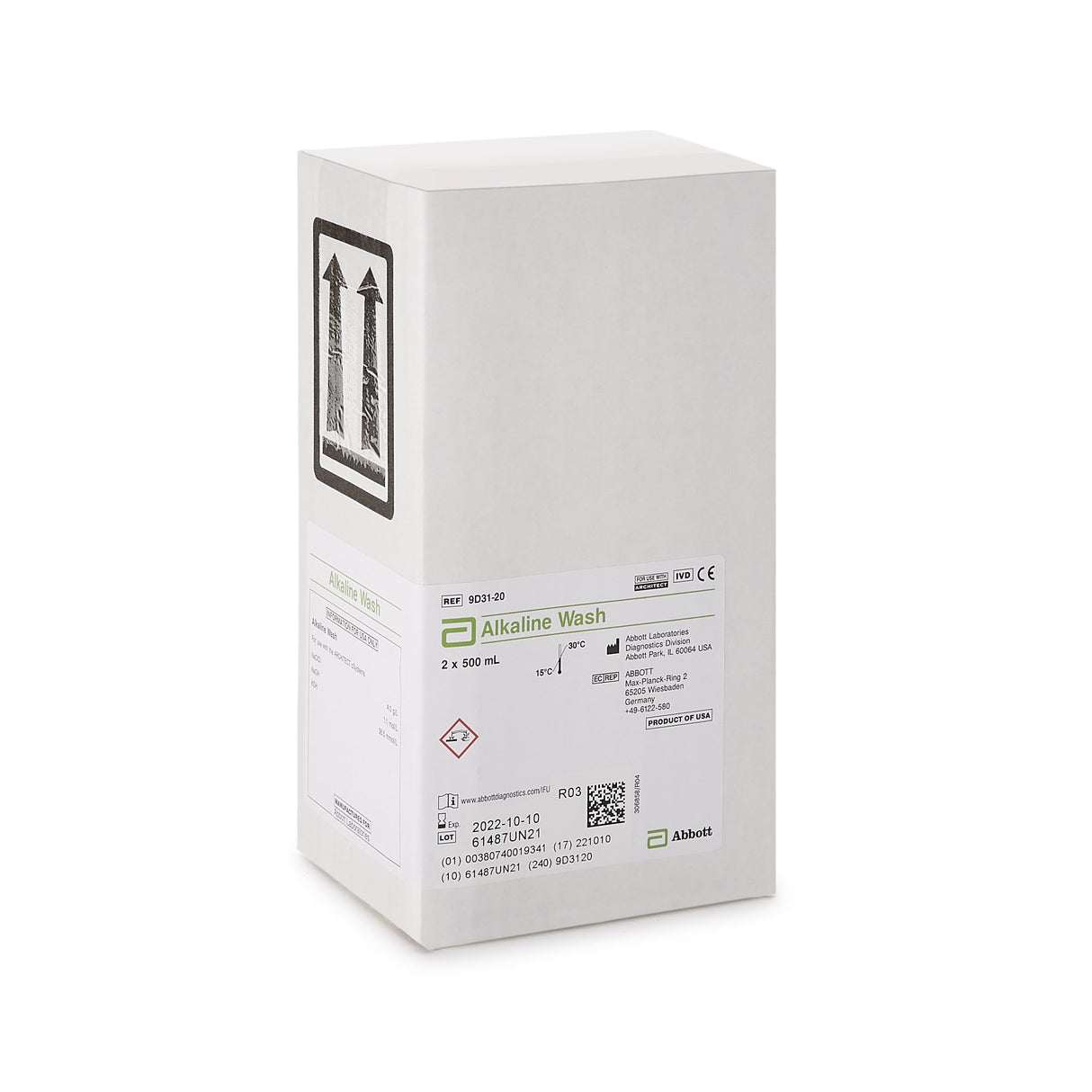Architect™ Alkaline Wash Reagent for C16000 Analyzer Maintenance - BeHope
