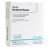 Dermarite® Bordered Gauze Absorptive Individually Packaged Island Dressing - BeHope