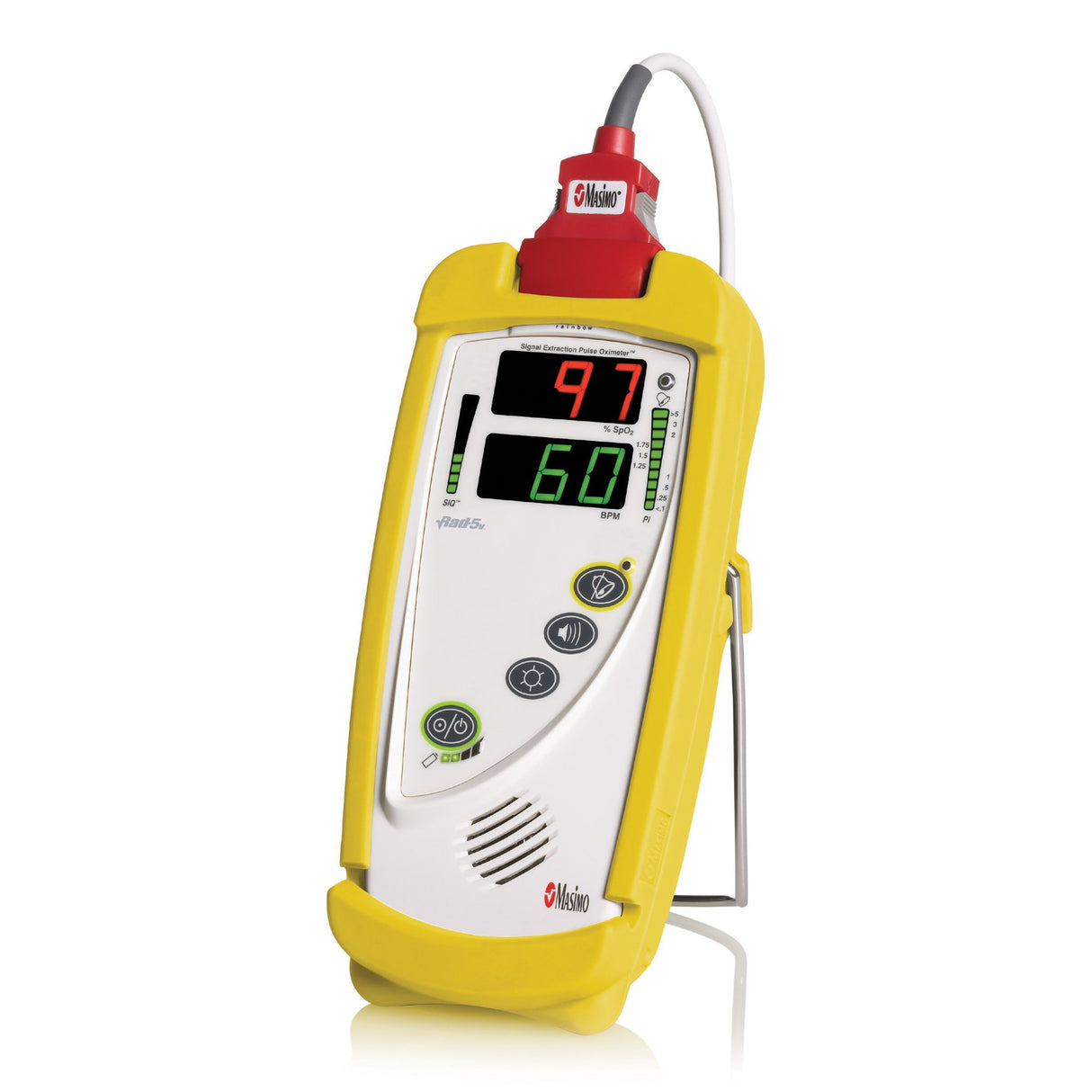 Protective Boot Yellow For Rad-5, Rad-5v Pulse Oximeter - BeHope