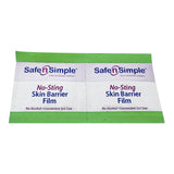 Skin Barrier Wipe Safe N Simple™ No-Sting 60% / 20% Strength Purified Water / Polyvinylpyrrolidone / Glycerin / Propylene Glycol Individual Packet Sterile - BeHope
