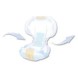 Incontinence Liner Seni® Shaped Day Pads 25 Inch Length Moderate Absorbency Super Absorbent Core One Size Fits Most - BeHope