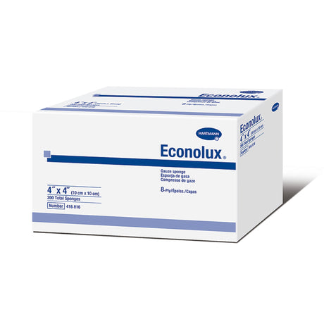 Gauze Sponge Econolux® Nonsterile for Wound Care and Surgical Applications - BeHope
