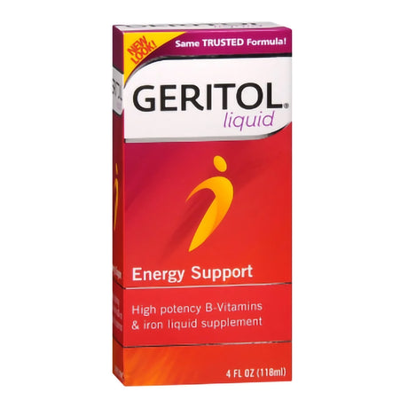 Multivitamin Supplement Geritol® Liquid for Energy and Overall Health - BeHope