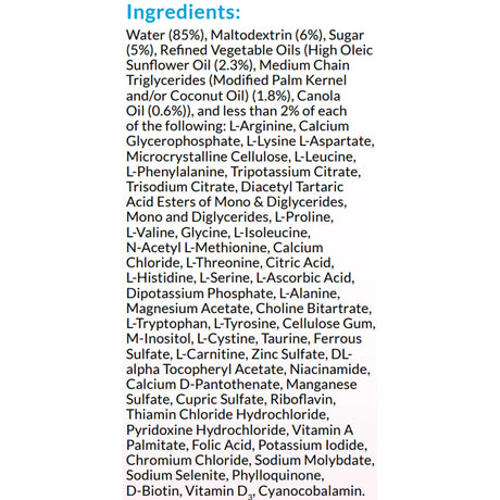 Pediatric Oral Supplement Neocate® Splash Liquid Amino Acid for Food Allergies - BeHope