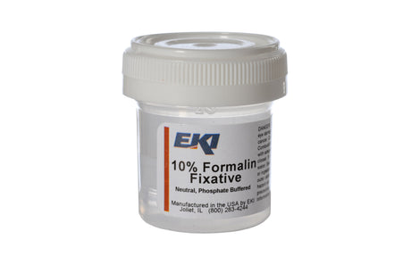 Prefilled Formalin NBF Fixative Container Nonsterile Leak Resistant Screw Cap - BeHope