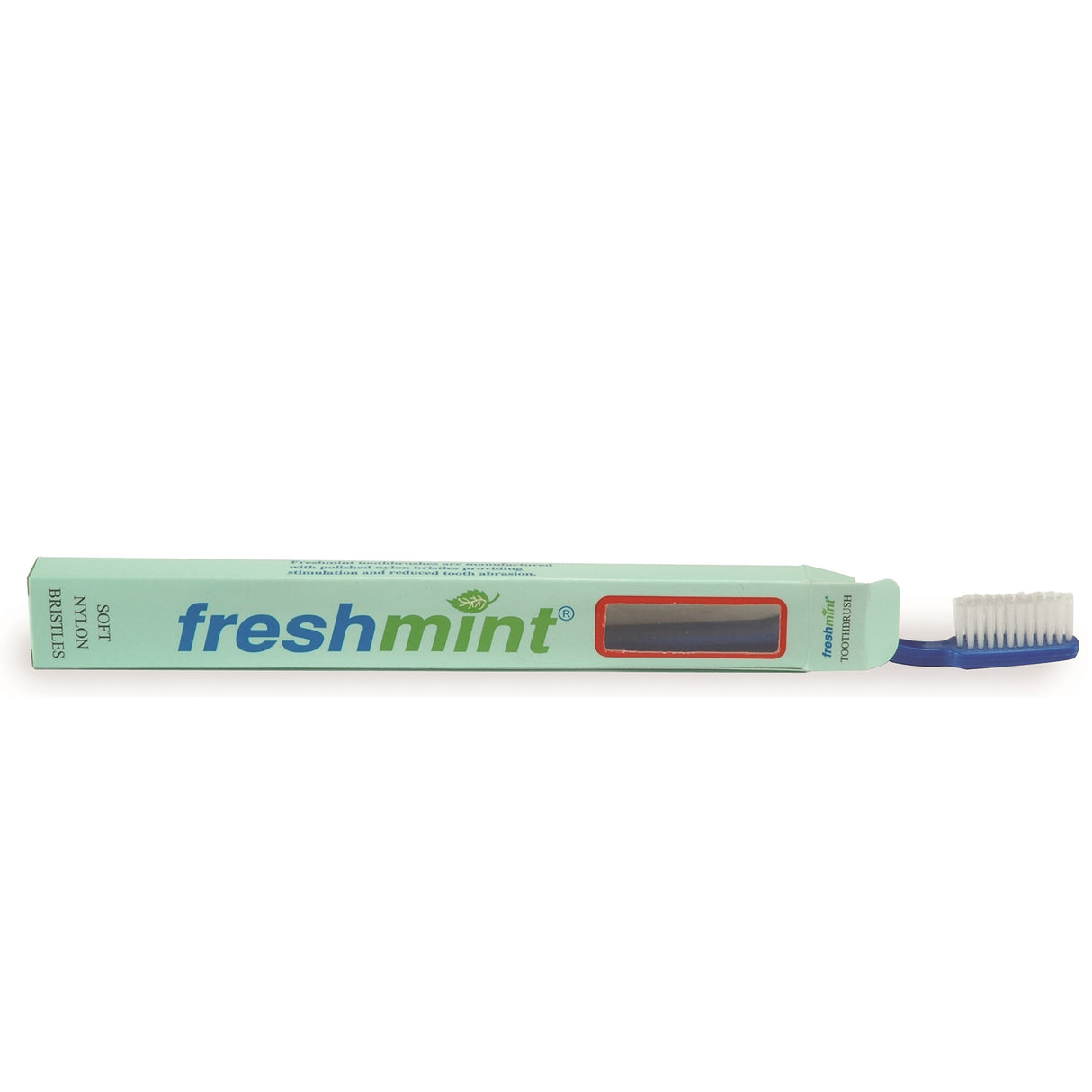 Toothbrush Freshmint® Adult Individually Wrapped for Oral Care - BeHope