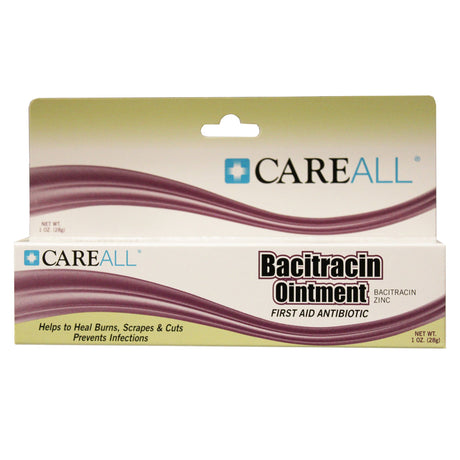First Aid Antibiotic Bacitracin CareALL® Ointment 1 oz. Tube - BeHope