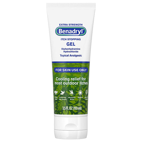 Benadryl® Itch Relief Gel for Allergy and Skin Irritations - BeHope