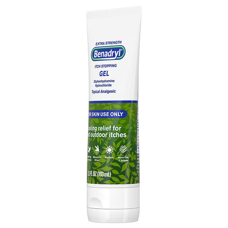 Benadryl® Itch Relief Gel for Allergy and Skin Irritations - BeHope