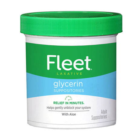 Fleet® Glycerin Suppositories for Occasional Constipation Relief - BeHope
