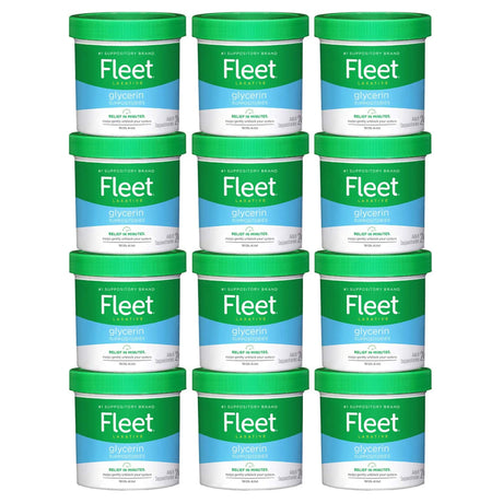 Fleet® Glycerin Suppositories for Occasional Constipation Relief - BeHope