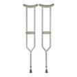 Bariatric Underarm Crutches McKesson Adult 5 Foot 2 Inch to 5 Foot 10 Inch User Height Steel Frame 500 lbs. Weight Capacity - BeHope