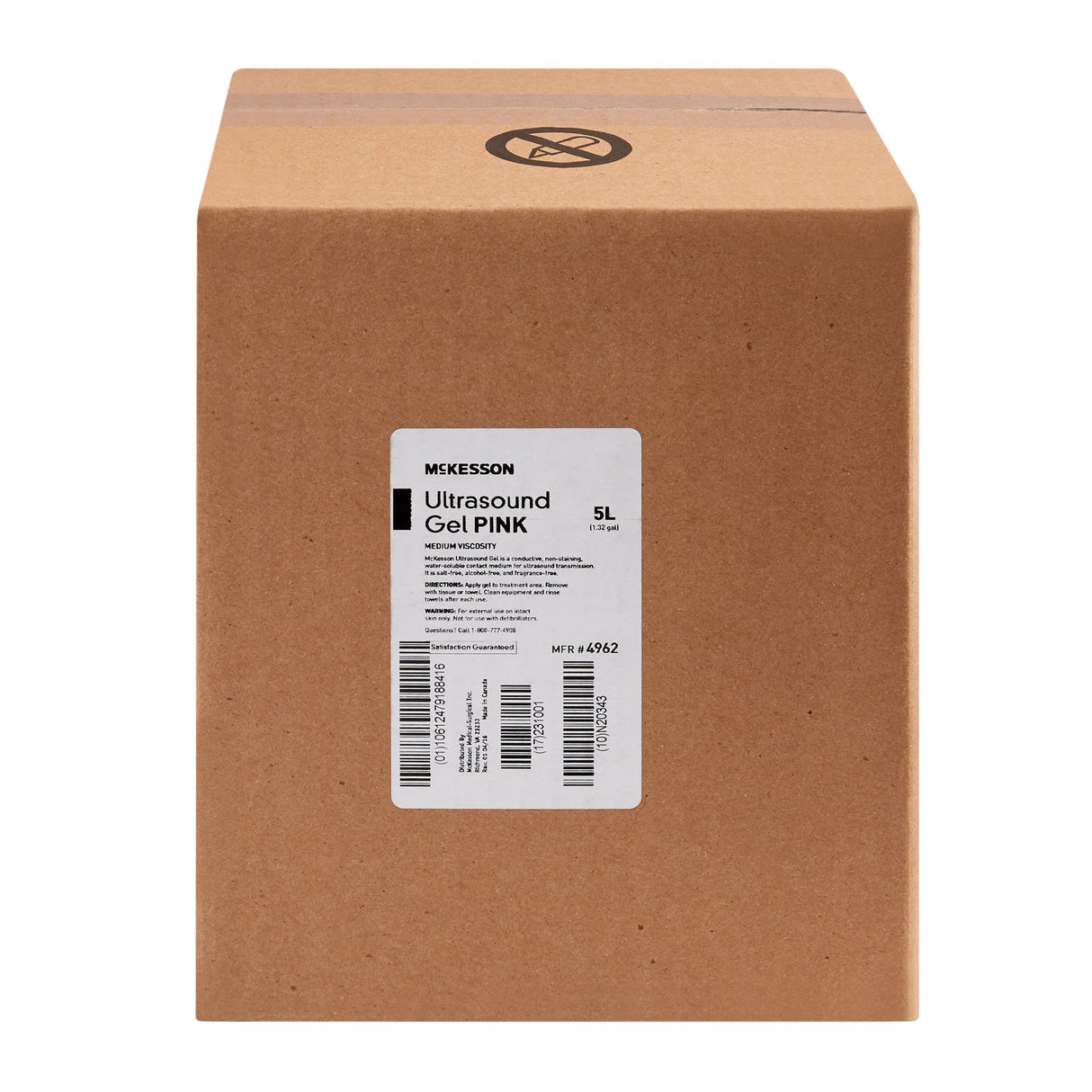 Ultrasound Gel McKesson Medium Viscosity 5 Liter Jug NonSterile - BeHope