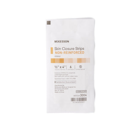 McKesson Skin Closure Strips Non-Reinforced Flexible Nonwoven Material - BeHope