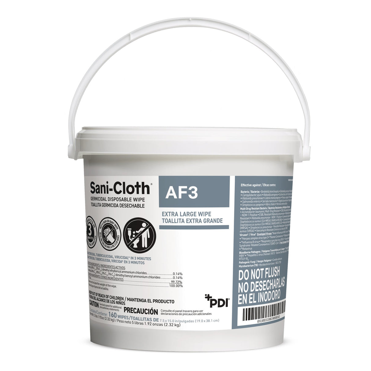 Surface Disinfectant Cleaner Wipes Sani-cloth® AF3 Broad Spectrum - BeHope