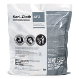 Surface Disinfectant Cleaner Refill Sani-Cloth® AF3 Premoistened Germicidal Manual Pull Wipe 160 Count Bag Mild Scent NonSterile - BeHope