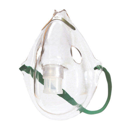 Aerosol Mask Elongated Style Adult One Size Fits Most Adjustable Head Strap / Nose Clip - BeHope