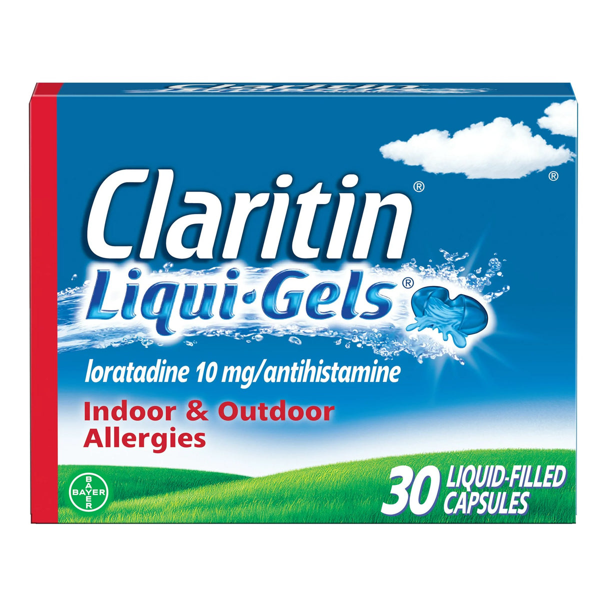 Allergy Relief Claritin® Liquigels® Fast-Acting Non-Drowsy Capsules - BeHope