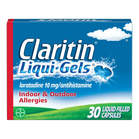 Allergy Relief Claritin® Liquigels® 10 Mg Strength Gelcap 10 Per Box - Behope