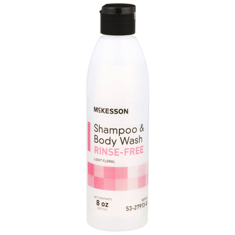 Rinse Free Shampoo Body Wash McKesson Cleans Without Water - BeHope