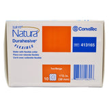 Ostomy Barrier Sur-Fit Natura® Durahesive® Trim to Fit, Extended Wear Adhesive Tape Borders 38 mm Flange Sur-Fit® Natura® System 4 X 4 Inch - BeHope