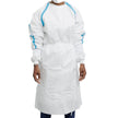Chemotherapy Procedure Gown Contec® CritiGear™ Small / Medium White NonSterile ASTM D6978-05 Disposable - BeHope