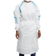 Chemotherapy Procedure Gown Contec® CritiGear™ Small / Medium White NonSterile ASTM D6978-05 Disposable - BeHope