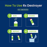 Drug Disposal System Rx Destroyer™ All-Purpose 9 lbs. Carton Weight - BeHope
