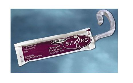 Ultrasound Gel Clear Image Singles® High Viscosity 28 Gram Packet NonSterile - BeHope